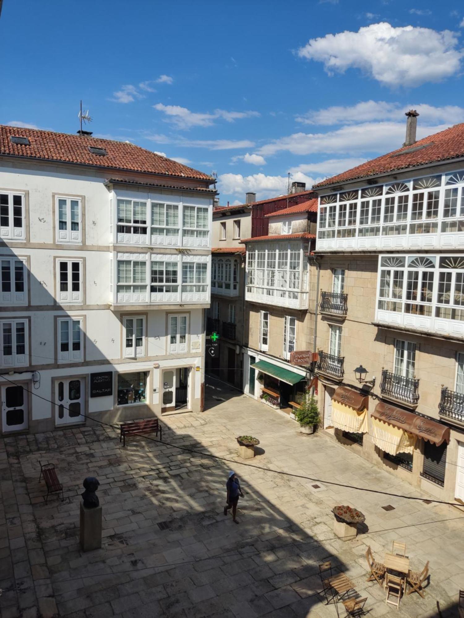 Luz De Lua Apartamento Padrón Exterior foto